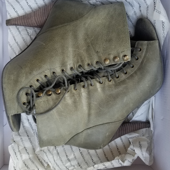 Aldo Lace-up Heels - Picture 6 of 7